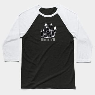 Black Crystal Baseball T-Shirt